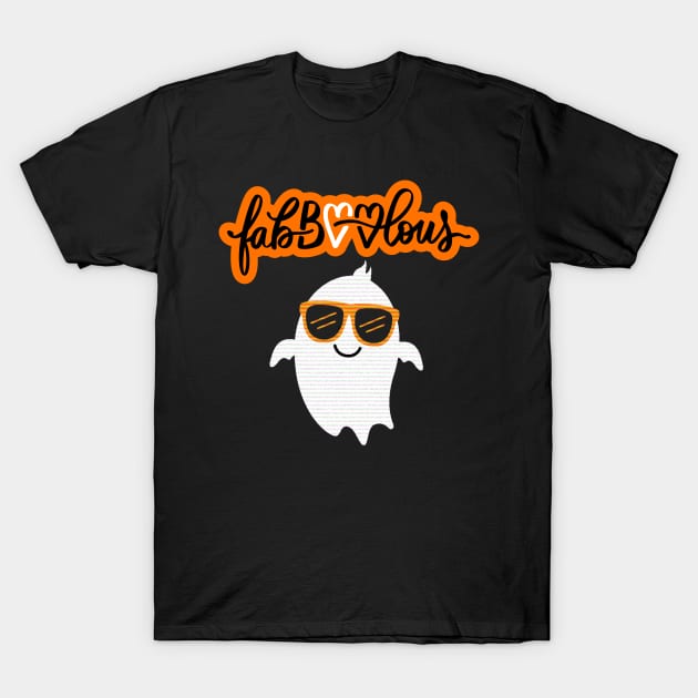 FabBOOblous - Halloween Couple T-Shirt by Barts Arts